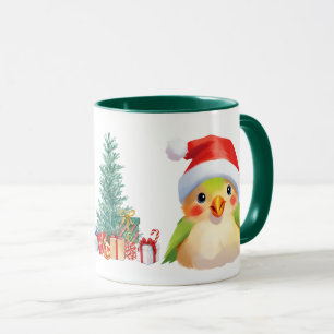 Cute Safari dier vogel Sinterklaas Kerst Kleding Mok