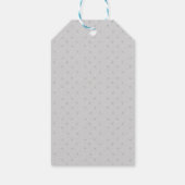 Cute Safari Dieren Wilde Eén Jongen Baby Shower Cadeaulabel (Achterkant)