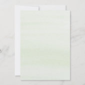 Cute Safari Jungle Animal Invitation Anniversaire (Dos)