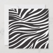 Cute Safari Jungle Animals Baby Shower Invitations (Dos)