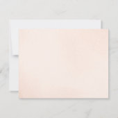 Cute Safari Oerwoud Animals Kinder Elegant Script Notitiekaartje (Achterkant)