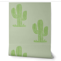 Cute sage green saguaro cactus nursery