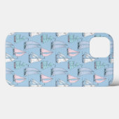 Cute Sailboat Pattern 1 Case-Mate iPhone Case (Achterkant (horizontaal))