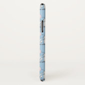 Cute Sailboat Pattern | Monogram 2 Case-Mate iPhone Case (Achterkant / rechts)