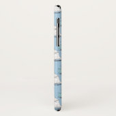 Cute Sailboat Pattern | Monogram 2 Case-Mate iPhone Case (Achterkant/links)
