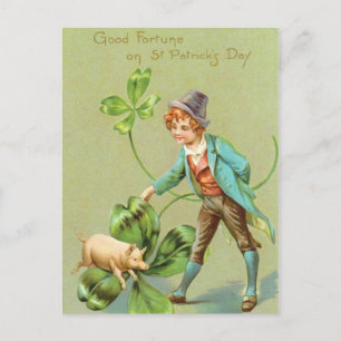 Cute Saint Patrick's Day briefkaart