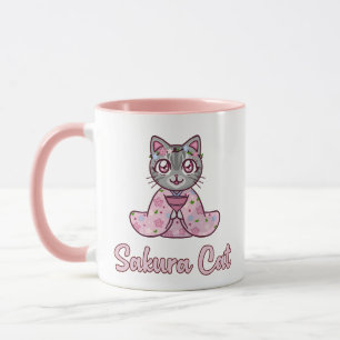 Cute Sakura Cat Mok