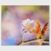 Cute Sakura Flower Cadeaupapier (Vlak)