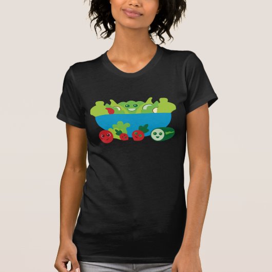 Cute Salad T-shirt (Voorkant)