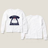 Cute Santa Cat Melanomas Christmas  (Motif Recto et Verso)