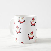 Cute Santa Christmas Mug (Devant gauche)
