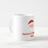 Cute Santa Christmas Mug for Kids (Devant gauche)