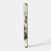 Cute Santa Christmas Phone Case For Fun winter (Côté gauche)