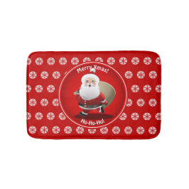 Cute Santa Claus Badmat
