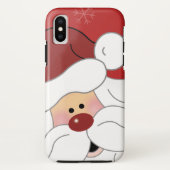 Cute Santa Claus Cell Phone Case (Achterkant)