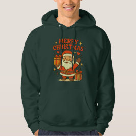  Cute Santa Claus Christmas Art –  Merry Christmas Hoodie
