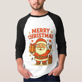  Cute Santa Claus Christmas Art –  Merry Christmas T-shirt