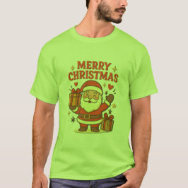  Cute Santa Claus Christmas Art –  Merry Christmas T-shirt