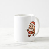 Cute Santa Claus Christmas Mug (Devant droit)