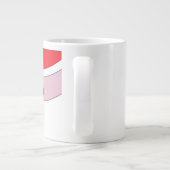 Cute Santa Claus Extra Grote Beker (Achterkant)