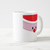 Cute Santa Claus Extra Grote Beker (Voorkant rechts)