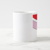 Cute Santa Claus Extra Grote Beker (Voorkant)