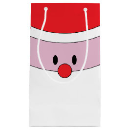 Cute Santa Claus Gift Bag Klein Cadeauzakje