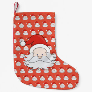 Cute Santa Claus Kleine Kerstsok