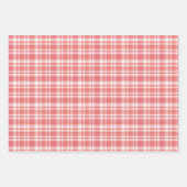 Cute Santa roze Inpakpapier Vel (Voorkant 3)