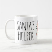 Cute Santa’s Helper Christmas Mug (Gauche)