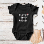 Cute Santa's Little Helper One-piece Romper