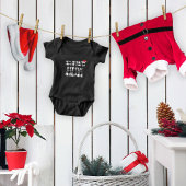 Cute Santa's Little Helper One-piece Romper