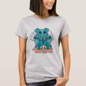 Cute Satanic Monster Dog T-shirt (Voorkant)