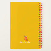 Cute Save The Planet Collectie Spiraal Notebook Notitieboek (Achterkant)