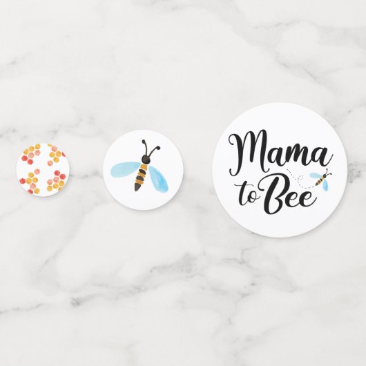 Cute Scandi Bee Confetti (Derrière)