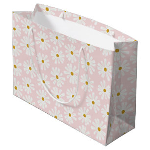 Cute Scandi Daisy Wrapping Large Gift Bag Groot Cadeauzakje
