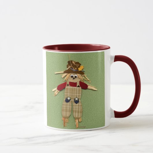 Cute Scarecrow Halloween Mug (Droite)