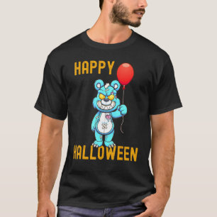 Cute Scary Zombie Teddy Bear My Halloween Costume T-shirt