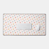 Cute Scattered Mini Polka Dots Muted Terrazzo Spec (Clavier et souris)