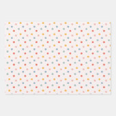Cute Scattered Mini Polka Dots Muted Terrazzo Spec Inpakpapier Vel (Voorkant 3)