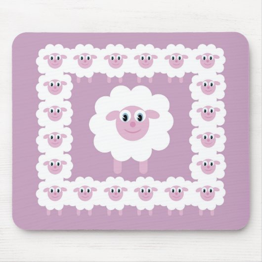 Cute schaaimmels muismat (Voorkant)