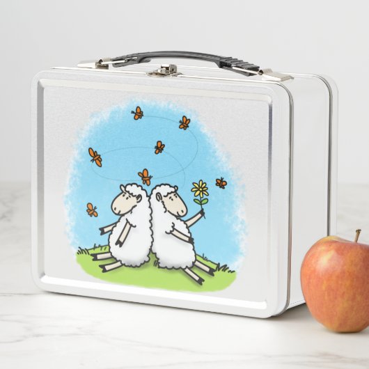 Cute schaap cartoon. (In situ)