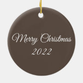 Cute Schattig Little Lynx Kitten Keramisch Ornament (Achterkant)