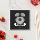 Cute Schnauzer Servet (Insitu)
