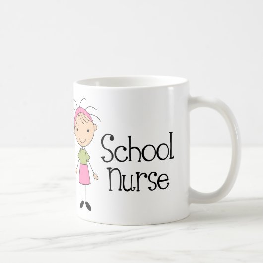 Cute School Nurse Koffiemok (Rechts)