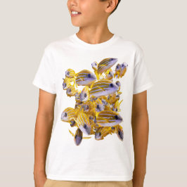 Cute School of Fishes in the Ocean  T-shirt