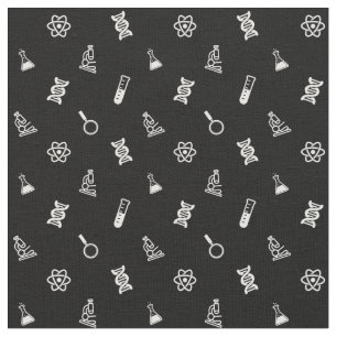 Cute Science Fabric Stof