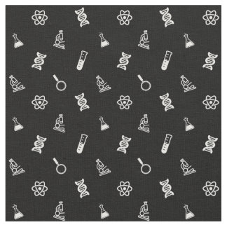 Cute Science Fabric Stof