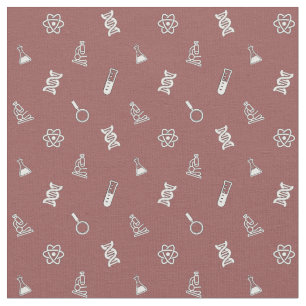 Cute Science Fabric Stof