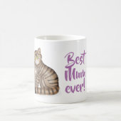 Cute Scottish Wildcat and kitten mug (Centre)